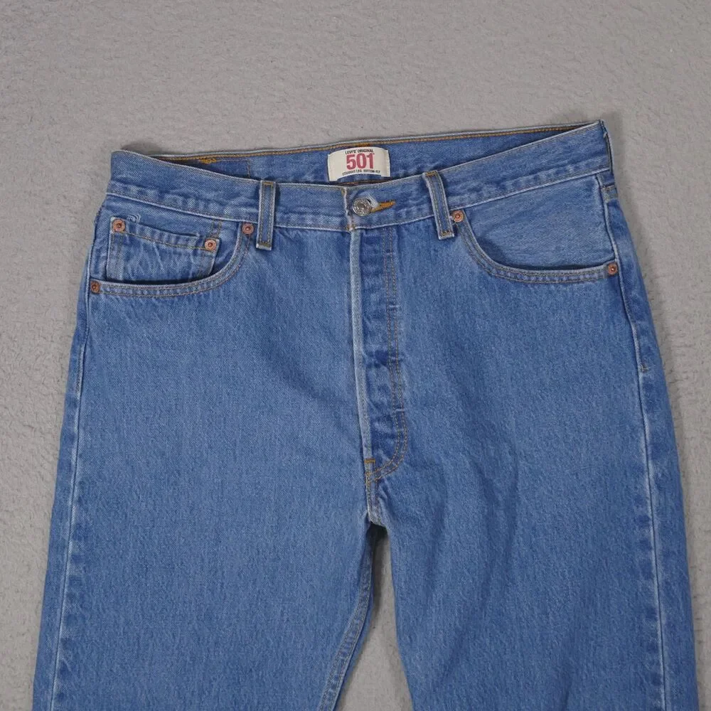 Vintage Levi's 501xx Jeans Men's 32x32 Medium Wash 2000s Y2K